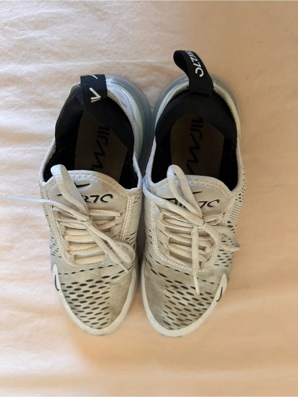 Nike Women’s Athletic Shoes in White and Black
